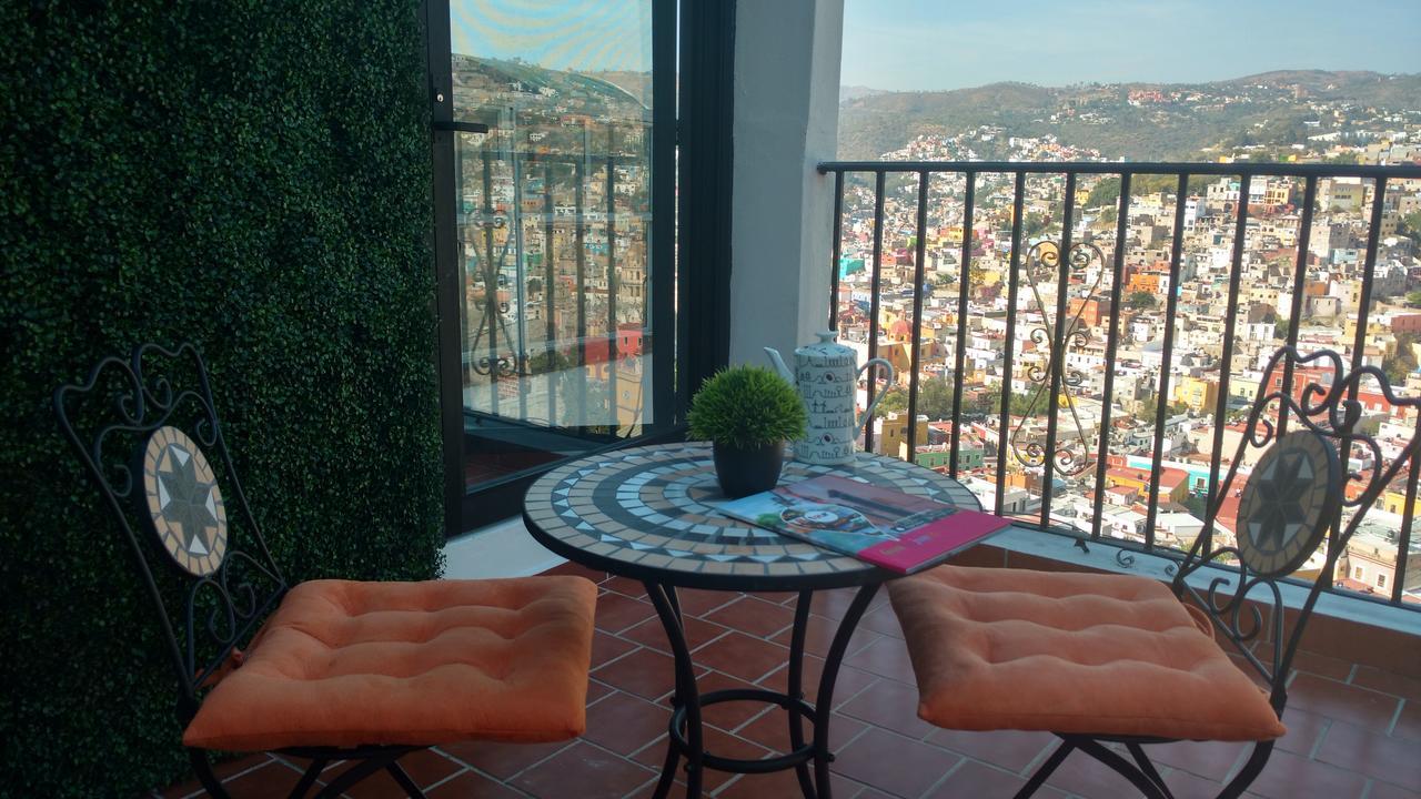 Apartamento Con Terraza A Un Lado Del Monumento Del Pipila Hotel Guanajuato Exterior foto